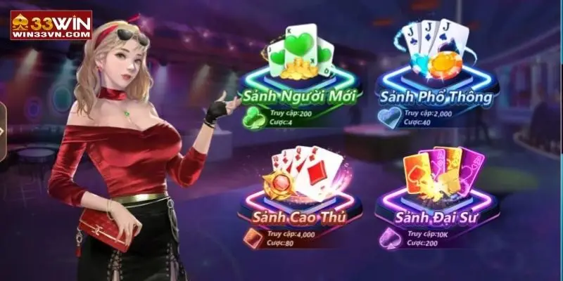 Những ưu đãi chỉ có tại game bài 33WIN