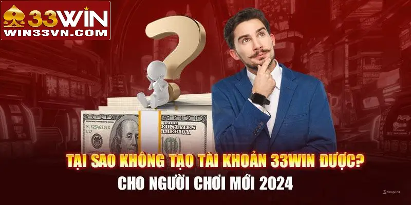 Tại sao không tạo được tài khoản
